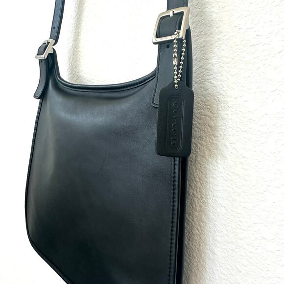 Coach Handbags - Coach Vintage Legacy Hobo Black Leather Bag, Excellent Condition, Style No. 9131
